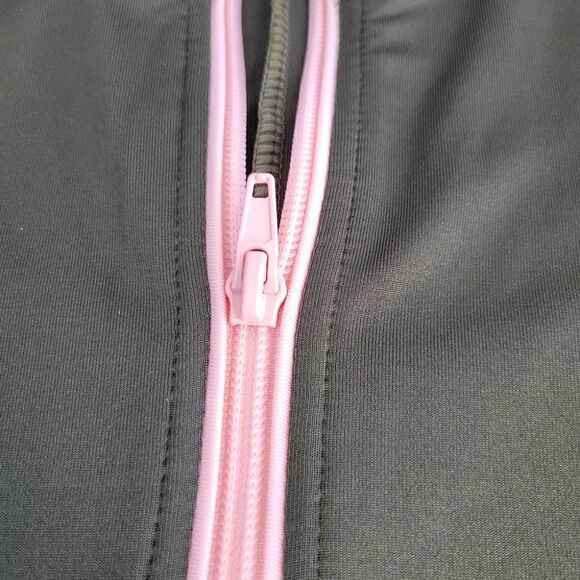 Energie womens tapered green pink tapered light athletic jacket - Picture 5 of 5